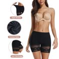 thumbnail image 3 of Wowens Slip Shorts for Under Dresses Lace Panty Anti Chafing Underwear Body Shaper Underwear Slimming Briefs, 3 of 6