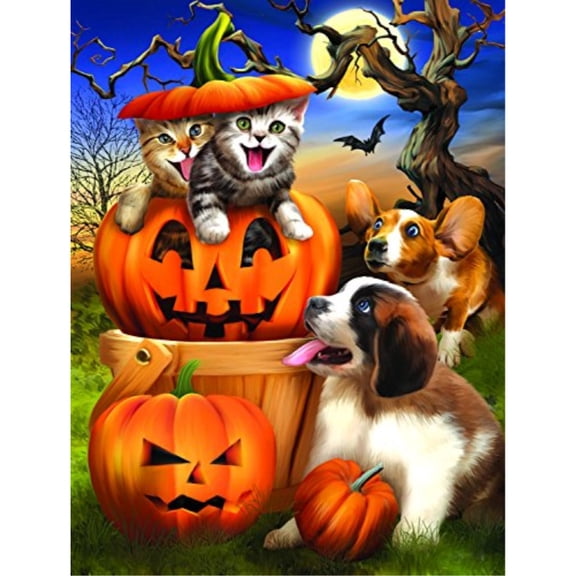 Boo Cat 500 Piece Jigsaw Puzzle by SunsOut