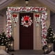 thumbnail image 4 of Corona de Navidad para puerta delantera, guirnalda de ratán con luces para ventana, chimenea, escaleras, decoración navideña de Año Nuevo, 4 of 4