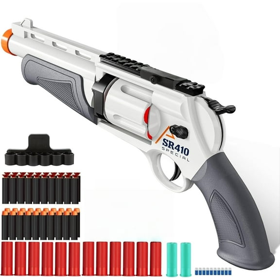 Foam Dart Blasters Soft Darts Shell Ejecting Design for Indoor and Outdoor Play 14  Years