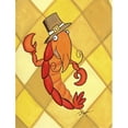 thumbnail image 1 of 11 x 15 in. Crawfish Thanksgiving Flag Garden Size, 1 of 1