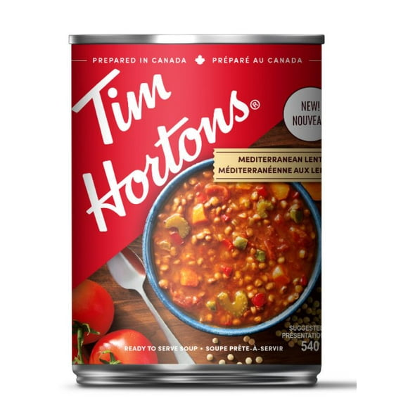 TIM HORTONS MEDITERRANEAN LENTIL, 12/540 ML