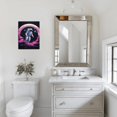 thumbnail image 5 of Outer Space Funny Space with Spaceman Galaxy Picture and Planet Star River Wall Art for Bathroom Bedroom Kids Girls Boys Childrens Room 12x16 inch, 5 of 7