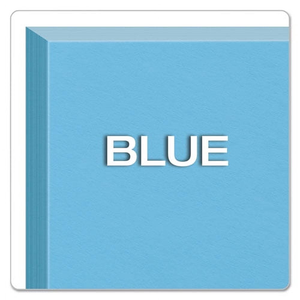 Unruled Index Cards, 4 X 6, Blue, 100/pack | Bundle of 10 Packs