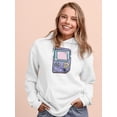 thumbnail image 2 of Gamepad Console Hoodie Women -Image by Shutterstock, Female 5X-Large, 2 of 4