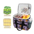 thumbnail image 2 of FORMRS Insulated Cooler Bag 24 Cans Capacity Soft Leakproof Lunch Box with Side Pockets, Halloween Pumpkin, 2 of 7