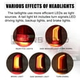 thumbnail image 2 of BINB ROAD LED Tail Light Assembly Left Driver Side 4478200564 Compatible with Mercedes Benz Vito W447 V220d V250 2017-2019, 2 of 8