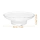 thumbnail image 5 of 2 jaboneras de cristal transparente, elegantes bandejas redondas para encimera de baño, base antideslizante, jabonera de cristal, jabonera pequeña para baño., 5 of 8