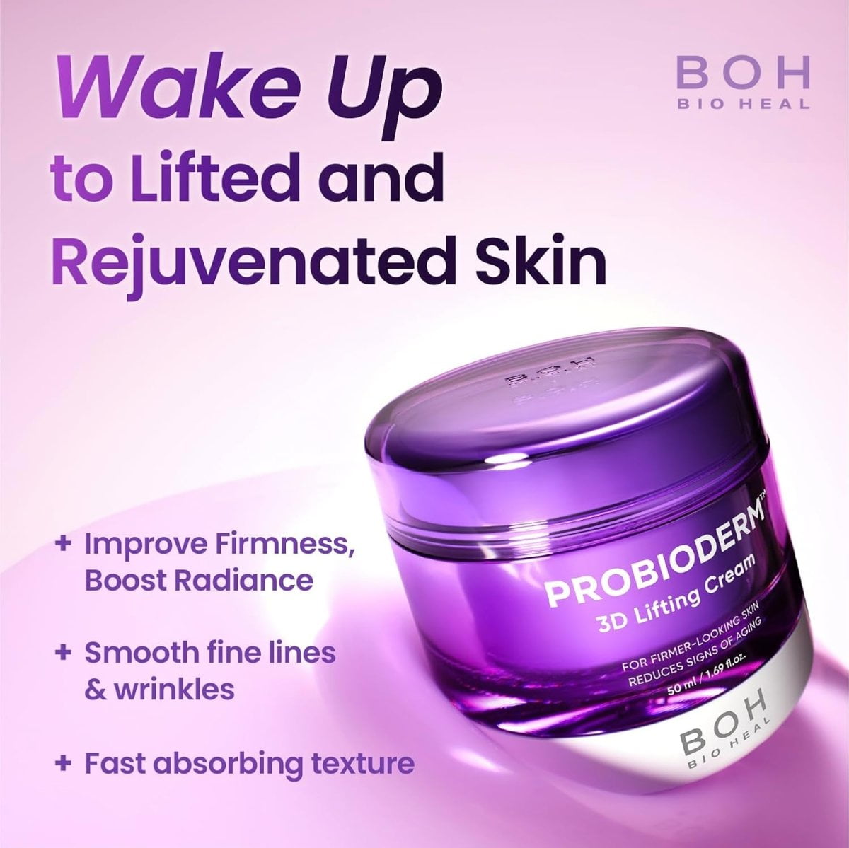 フェイスクリーム BIO HEAL BOH PROBIODERM 3D Lifting Cream BIOHEAL BOH Probioderm 3D Lifting Cream 50ml - Walmart.ca