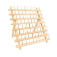thumbnail image 3 of yuksok Wooden Thread Rack Sewing Portable Stable Quilting Accessories Braiding Rack 80 Spool, 3 of 9