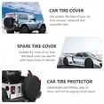 thumbnail image 3 of Práctica funda para neumático de repuesto, funda premium para neumático de coche, protector para neumático de repuesto, 3 of 5