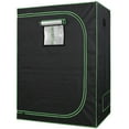 thumbnail image 2 of Hydroponic Grow Tent with Observation Window and Floor Tray Plant Growing  2'x4', 2 of 12