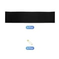 thumbnail image 3 of Uxcell Blank Satin Sash, 4Pcs Blank Sash Plain Satin Sashes DIY Sash Accessory, Black, 3 of 6