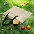 thumbnail image 5 of Bohemian Color Waterproof Picnic Blanket with Foldable Zipper, Suitable for Outdoor Use, Suitable for Travel, Camping, Beaches, Parks, Grasslands, Picnic Blanket Accessories, 5 of 7