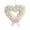 A, variant on Heart Shaped Rose Floral Wreath Artificial Garland Artificial Floral Garland for Front Door, Wall, Home, Wedding, Valentine‘s Day, Anniversary Party Decoration