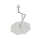 thumbnail image 5 of Base para figuras de acción, ajustable, resistente, soporte para modelos de muñecas, soporte para exhibición de modelos de muñecas Claro, 5 of 7