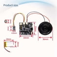 thumbnail image 2 of GC07A Recordable Sound Module with Battery Christmas Birthday Card Music Cover Wall MP3 Download Voice Module Leave Play, 2 of 5