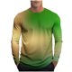 thumbnail image 2 of Amzcrzy Sudadera Para Hombre, Moda Informal, Estampado Deportivo, Manga Larga, Cuello Redondo, Blusas, Camisas, Verde, M, 2 of 5