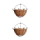 thumbnail image 1 of Tela de fibra de coco Advancent con soporte de alambre de hierro 14 pulgadas 2Conjunto, 1 of 6