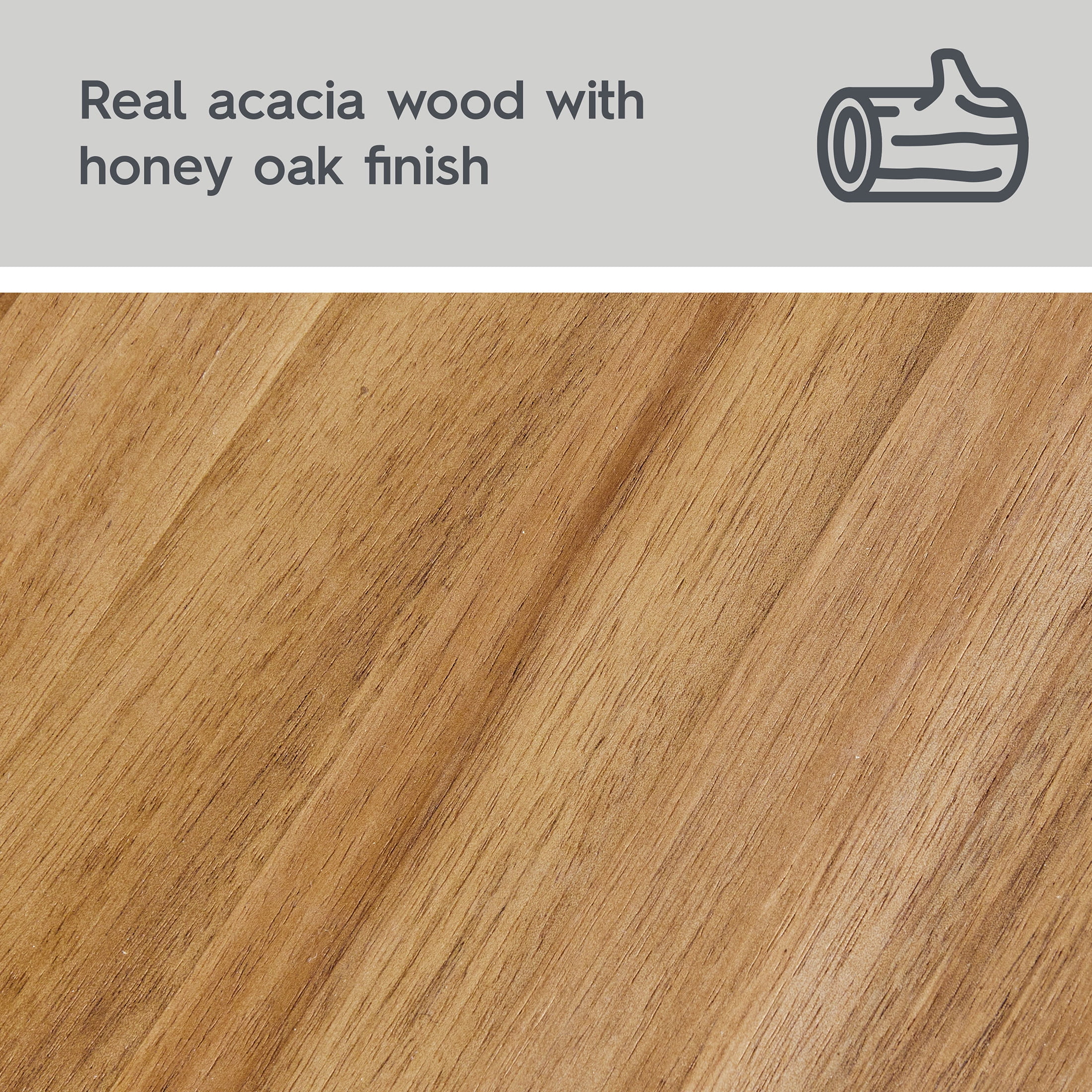 Better Homes & Gardens Springwood Acacia Wood over-the-Toilet Space Saver Cabinet, 3 Shelves, Honey