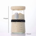 thumbnail image 6 of Sourdough Fermentation Jar,Clear Airtight Glass Dough Proofing Container With Scale Mark Thermometer and Date Tag for Homemade Starter Cultivation,Bread Baking and Natural Fermented Food Storage, 6 of 6