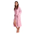 thumbnail image 3 of Women’s Long Waffle Robe - Lightweight 100% Cotton, 3 of 6
