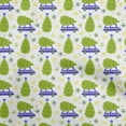 thumbnail image 1 of oneOone Cotton Cambric Light Green Fabric Tree Craft Projects Decor Fabric Printed By The Yard 56 Inch Wide, 1 of 6
