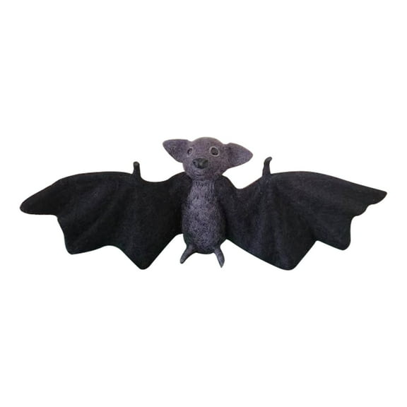 SUSHANG Goth Bat Plush Weighted Stuffed Animals,12”Creepy Large Bat Toys Lifelike Bats Plushie Doll Gothic Bat Soft Hugging Plush for Halloween Easter Christmas Valentines Birthday Gift