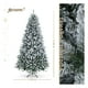 thumbnail image 3 of Árbol de Navidad Escarchado Frondoso Esquimal Pino Navideño con Nieve Artificial (Verde Nevado, 2.4m), 3 of 6