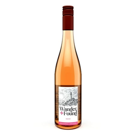 WANDER + FOUND ROSE NON-ALCOHOLIC 750ML 1 BOTTLE