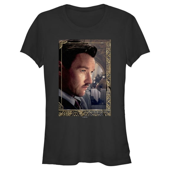 Junior's The Great Gatsby Tom Buchanan Poster Graphic Tee Black 2X Large