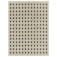 thumbnail image 3 of Luxe Weavers Modern Geometric Dots Cream 5x7 Area Rug, Non-Fade Carpet, 3 of 10