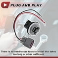 thumbnail image 7 of 1 Set Parking Light Socket Wiring for Jeep Compass 2007-2008 2010 No.68000686AA Lamp Bulb Pigtail Connector Harness, 7 of 7