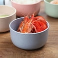 thumbnail image 4 of EASTIN 4 Pack Unbreakable Cereal Bowls - Wheat Straw Fiber Lightweight Bowl Sets 4 - Dishwasher & Microwave Safe - for Children,Rice,Soup Bowls-BPA Free Healthy for Kids Toddler & Adult, 4 of 7