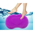 thumbnail image 2 of Alfombrilla para fregar pies de ducha, masajeador de pies para ducha con ventosas antideslizantes, limpia, masajea tus pies sin doblarse, mejora la circulación de los pies y reduce el dolor de pies, 2 of 6