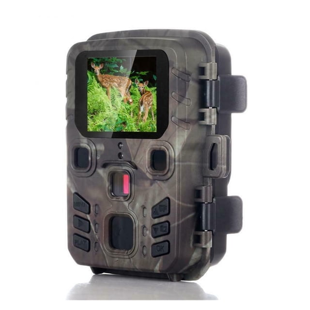 Mini301 16GB/32GB TF Card Wildlife Trail Game Camera Motion Activated Security Camera IP66 Scouting Camera ,Lightweight Compact