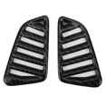 thumbnail image 1 of Outlet Cover Sticker Interior Side Dashboard Air Condition Vent Trim Frame Carbon Fiber Style Fit For  Navara/NP300/Frontier 15-19, 1 of 8