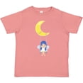 thumbnail image 3 of Inktastic Stardust Fairy, Cute Fairy, Fairy on a Swing, Moon Girls Toddler T-Shirt, 3 of 5