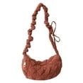 thumbnail image 2 of Women Crossbody Bag Pleated Cloud Messenger Bags Quilted Padding Lady Tote Bags, 2 of 9