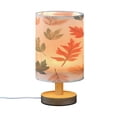 thumbnail image 7 of Yayeee Table Lamp for Bedroom Nightstand LED Portable Bedside Warm Light, Red Autumn Leaves, 7 of 7