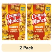 (2 pack) CRUNCH 'N MUNCH Caramel Popcorn with Peanuts, 12 oz.