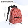 thumbnail image 2 of Easygdp Red Strawberry Mochila Casual para Portátil, Mochila para Escuela, Viajes, Negocios, 2 of 6