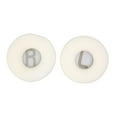 thumbnail image 1 of Replacement Ear Pads, Easy To Install Protein Leather Replacement Ear Cushion  For T450 For T500bt White, 1 of 8