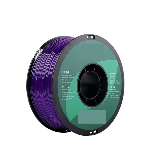 1.75mm PETG Filament, 3D Printer Filament Accuracy +/- 0.05mm,1KG 2.2LBS Spool, 3D Printing Materials PETG For 3D Printers ,Easy to Use
