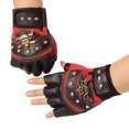 thumbnail image 5 of [Yue Xinghui] Motorcycle Skull Gloves Black, 5 of 5