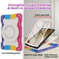 thumbnail image 4 of For Samsung Galaxy Tab A11 Plus 5G 2025/A9 Plus 5G/A9+ 2023 11 Inch with HD Screen Protector & Shoulder Strap,Heavy Duty Military,360°Rotating Stand Case for Kids, 4 of 7