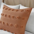 thumbnail image 6 of Intelligent Design Lucy Full/Queen Clip Jacquard Duvet Cover Set - Rust, 6 of 9