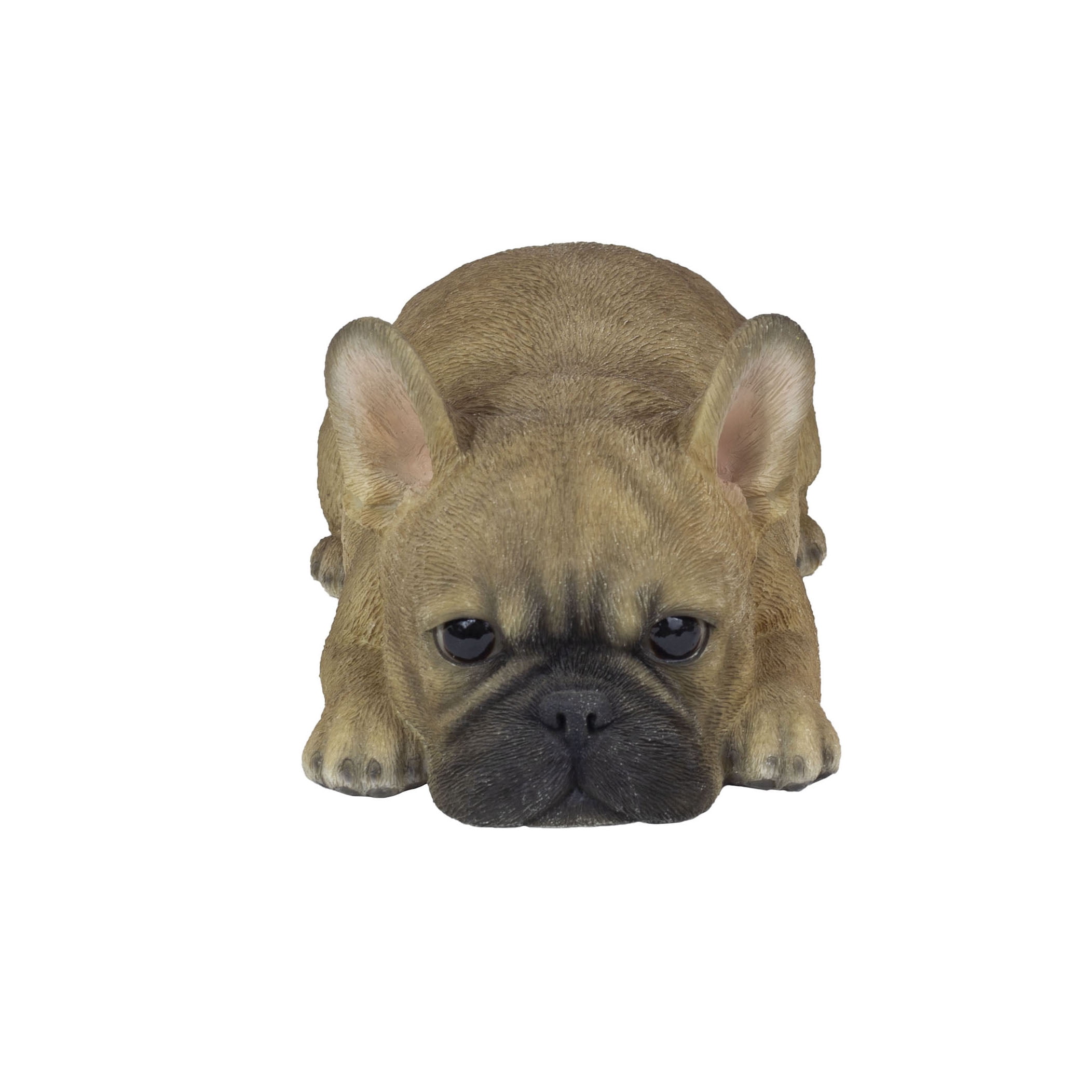 SOREAL Brown French Bulldog | Handpainted Decorative Puppy Statue for Home & Garden Decor | Premium Polyresin Dog Statue | Gift for Dog Lovers | Weather-Resistant Indoor/Outdoor Decor
