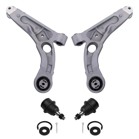 TRQ Front Lower Control Arm Ball Joint Suspension Kit 4pc Set for Cherokee PSA72507