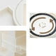 thumbnail image 5 of Organizador de escritorio | Caja de almacenamiento giratoria de suministros de arte con 3 cajones | Contenedor de plástico giratorio de 360° para accesorios de oficina, cosméticos, joyas | Blanco |, 5 of 7
